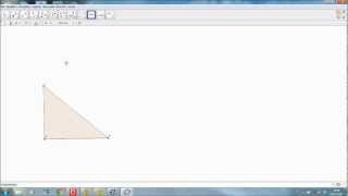 Geogebra Lezione 1  Triangoli [upl. by Alyahs]