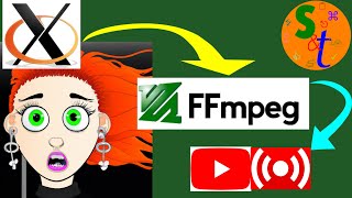 Stream to YouTube with FFMPEG x11grab  Part 1 [upl. by Healey]