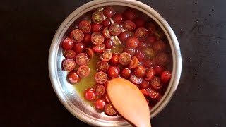 Pasta con Tomates Cherry y Albahaca 🍝🍅🌱 ¡Si haces esta Receta estás perdido casserolaclub [upl. by Nesto468]