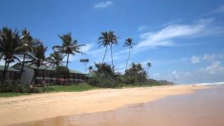 Strand am Long Beach Hotel in Koggala  Sri Lanka [upl. by Arica]