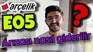 ARÇELİK KOMBİ E05 ARIZASI NASIL GİDERİLİR [upl. by Peterson]