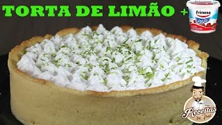 TORTA DE LIMÃO COM NATA 81 RECEITAS DE PAI [upl. by Bik]