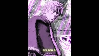 Season 3 Thorfinn 😈🔥🗿 VINLAND SAGA manga edit [upl. by Ettedranreb]