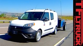 2015 Ram ProMaster City Takes on the Extreme Ike Gauntlet Towing Review [upl. by Chimene]