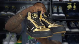 AEW WORLD CHAMPION SWERVE STRICKLAND 1of3 RARE BIG PRESSURE SNEAKERS [upl. by Willock125]