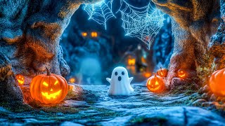 Cute Little Ghosts Spooky Halloween Stroll [upl. by Doley71]