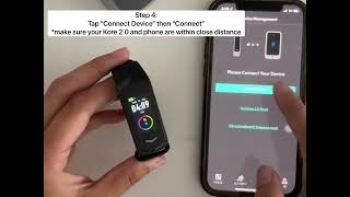 QUICK GUIDE How To Setup Your Kore 20 Fitness Tracker [upl. by Anirda]