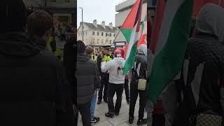 Leeds Pro Palestine Protest auditing auditors pinac protest [upl. by Eudoxia]