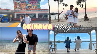 【沖縄 Vlog】旦那さんと3泊4日沖縄旅行🌺🌴おすすめスポット＆グルメ大公開‪💞 [upl. by Kinson]