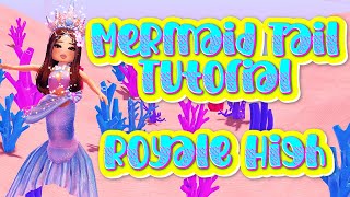 Mermaid Tail in Royale High  Roblox [upl. by Nomelif306]