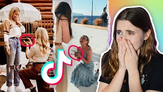 REACTING TO LESBIAN COUPLE TIKTOK PROPOSALS THAT WILL MAKE YOU CRY [upl. by Edra]