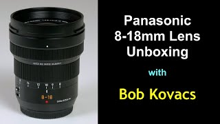 Panasonic 818mm Lens Unboxing [upl. by Jacobsen]