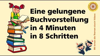 Buchvorstellung in 4 Minuten I Grundschule I HD [upl. by Ahpla358]