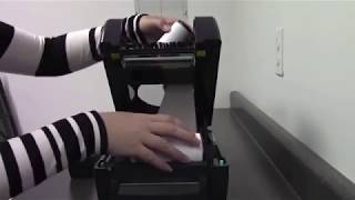 TSC TTP247TTP345 Label printer Ribbon InstallationHow to Install Ribbon Ink [upl. by Alletniuq781]