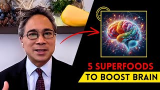 5 Superfoods That Boost Your BRAIN Cells  Dr William Li [upl. by Carlin98]