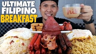 ULTIMATE FILIPINO BREAKFAST Mukbang ASMR  Mukbang Philippines [upl. by Aneri514]