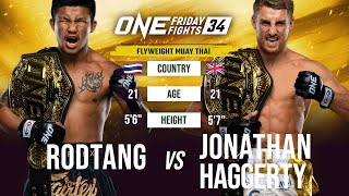 ICONIC Muay Thai Rivalry 👊🔥 Rodtang vs Jonathan Haggerty I [upl. by Bigg]