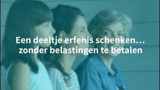 Notaristip hoe kan je een deeltje van je erfenis schenken en geen belastingen betalen [upl. by Heidi]