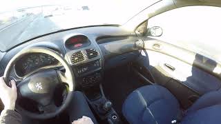 Peugeot 206 20 HDi 2001  POV Drive [upl. by Aurore265]