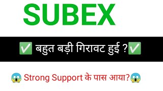 Subex share 🔥  Subex share latest news  Subex share news [upl. by Ludlow]