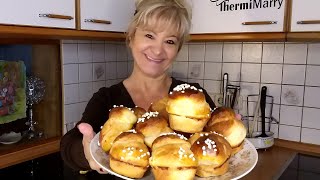 Brioche Rezept mit lievito madre gebacken Thermomix tm6 und tm5 die müsst ihr probieren [upl. by Hedi]