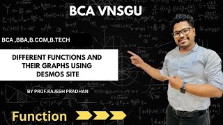 DIFFERENT FUNCTIONS AND THEIR GRAPH USING DESMOS [upl. by Esinert95]