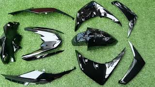 Mio i125 Repaint Gloss Black Vlog106 [upl. by Ahser]