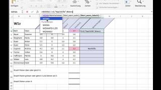 Excel 2016  Bedingte Formatierung  Wenn  Zählenwenn [upl. by Erdah159]