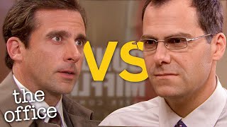 Michael Scott Vs Corporate  The Office US [upl. by Finzer682]