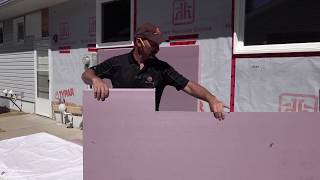 How To Install Styrofoam Insulation On A Homes Exterior [upl. by Lars]