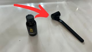 How I Use the Beard Club Derma Roller Effectively Worth it [upl. by Fishman798]