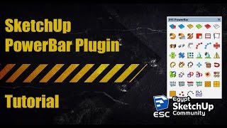 SketchUp PowerBar Plugin Tutorial [upl. by Jeannie836]