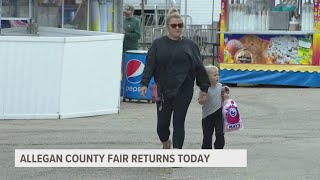 The Allegan County Fair returns [upl. by Asiil]