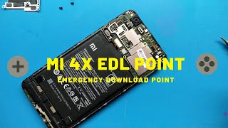 Mi 4x EDL point  Xioami 4X Emergency Download Mode pins [upl. by Einned]