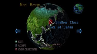 Treasures of the Deep PS1 Playthrough  M9 Maru Rescue [upl. by Huntley854]