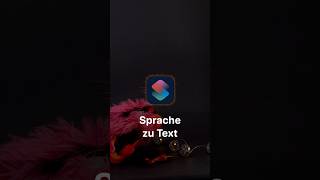 Sprache in Text umwandeln KurzbefehlAdventskalender ios tutorial [upl. by Yerggoeg]