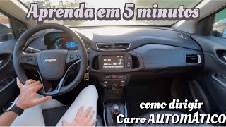 Aprenda como dirigir carro automático [upl. by Malony]