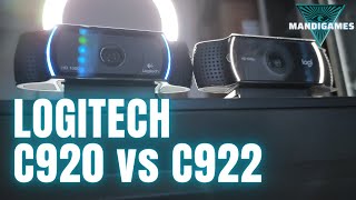 Comparativa y diferencias Logitech C920 vs C922  Kitchbai KB700  Mejor webcam videoconferencia [upl. by Fesoy]