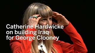 CATHERINE HARDWICKE on building Iraq for George Clooney  TIFF [upl. by Ardme]