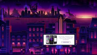 Roku Screensaver  Roku City Stroll Movie Magic [upl. by Cayla36]