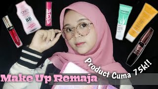 Fresh Make Up Tutorial for Teens  Make up remaja  Make up simple amp murah  De uzhy [upl. by Lavery486]