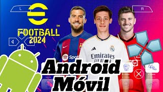 Descargar Pes 2024 para AndroidMóvil PPSSPP MOD EFOOTBALL 2024 [upl. by Everett]