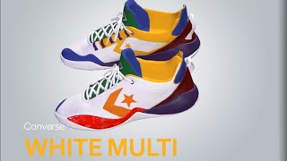 2K24 Shoe Creator Converse AllStar BB Shift Ox  White Multi [upl. by Eta667]