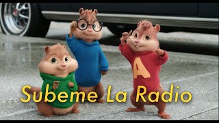 Enrique Iglesias  Subeme La Radio English Version  Alvin and the Chipmunks [upl. by Botzow765]