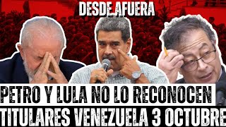 ¿Qué significa para Maduro que Lula y Petro aún no reconozcan su reelección [upl. by Coats71]