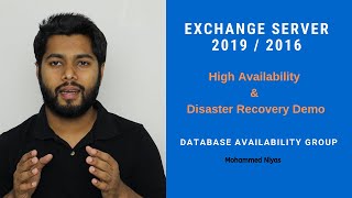 How to Configure DAG in Exchange Server 2019  2016  High availability and Disaster Recovery Demo [upl. by Gilmer]