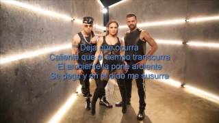 Wisin ft Jennifer Lopez amp Ricky Martin  Adrenalina Lyrics video [upl. by Skurnik]