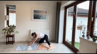 Prenatal Pilates 10  22 Minute hip opening flow [upl. by Lait]