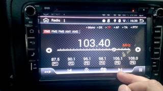 Bosion BX421 2din android car radio [upl. by Vladamir721]