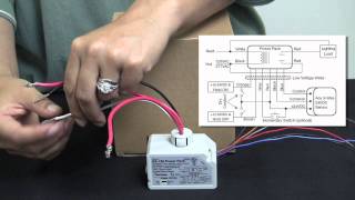 Wattstopper How to Wiring a BZ150 Universal Voltage Power Pack [upl. by Onit]